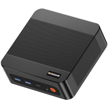 Imagem de BOSGAME Mini PC Desktop P6 Ryzen 9 6900HX, 32GB LPDDR5 6400MHz, SSD NVme 2280 de 1TB (slot SSD duplo), LAN dupla, WI-FI 6E, BT 5.3, escritório, desktop para jogos, zoom, computadores para jogos