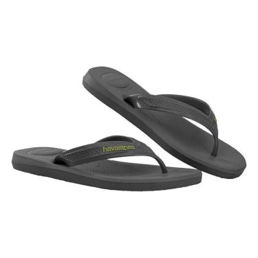 Imagem de Chinelo de Dedo Cinza Top Max Comfort | Havaianas-Masculino