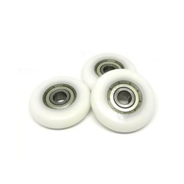 Imagem de Rolo POM Da Roda Do Assento Da Máquina De Remo De 10x40x10mm, Rolamento Plástico Protegido OD40mm Do Aço De Cromo BSR62840-10(10Pcs)