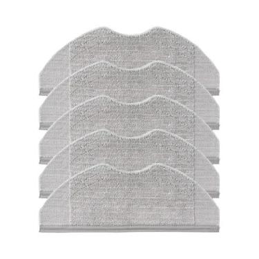 Imagem de Peças De Pano De Limpeza Laváveis E Reutilizáveis Para Aspirador Robô 