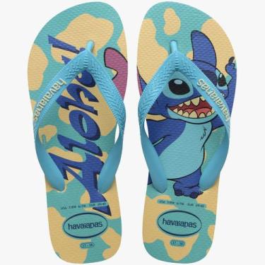Imagem de Chinelo havaianas top disney classicos cor:buttercreamtamanho:43-44, B