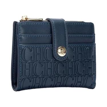 Imagem de Carteira Unissex Retrô Com Estampa De Letras, Porta-Cartões Clássico E