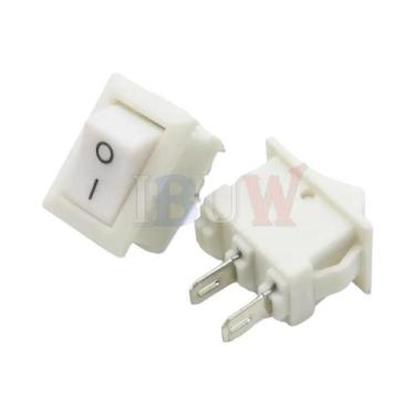 Imagem de Preto Vermelho Branco 10 Peças 10x15mm 15x21 2 Pinos 3 Pinos 3A 250V K