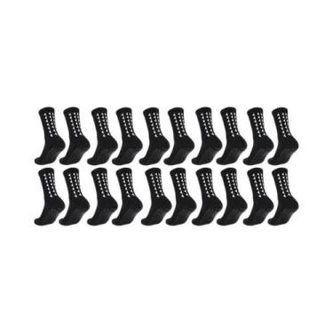 Imagem de Meias Esportivas Unissex (10 Pares) Para Futebol, Rugby, Corrida E Exe