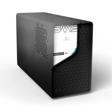 Imagem de Nobreak SMS Tech, 1800VA, 8 Tomadas, Entrada Bivolt e Saida 115V - 29307-Unissex