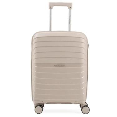 Imagem de Mala de Viagem Pequena 10 Kg Polipropileno 4 Rodas Rover Off White - T