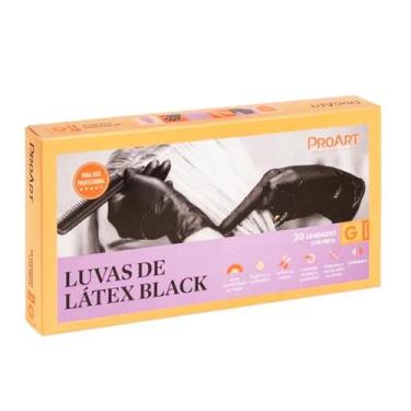 Imagem de Luvas De Látex Black G 20 uin. - ProArt