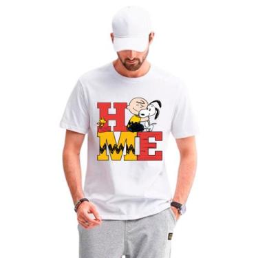 Imagem de Camiseta desenho snoopy camisa masculina lançamento 01 - DESIGN CAMISE