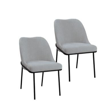 Imagem de Kit 2 Poltronas Monza com Manta Acrilica Movellu Home