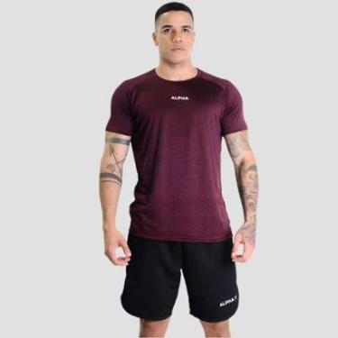 Imagem de Camiseta Masculina Dry Essential Mescla Alpha CO-Masculino