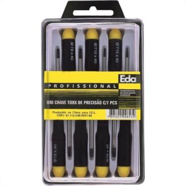 Imagem de Chave De Precisao Eda Torx 7 Pecas 8Ni