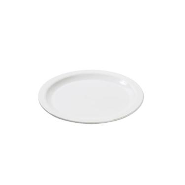 Imagem de Prato Elegance Vemplast 19Cm Tropical Polipropileno Branco