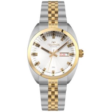 Imagem de Relógio Technos Masculino Automatico Bicolor - 8205oq-1k 8205oq-1k