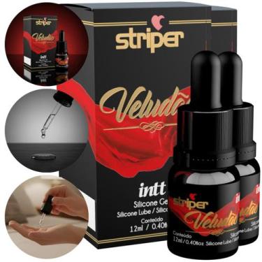 Imagem de Striper Veludão Intt Gel Lubrificante Siliconado Aveludado Neutro Kit 