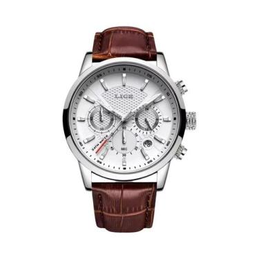 Imagem de Relógio Esportivo Militar Masculino À Prova D'Água LIGE Luxuoso Cronóg