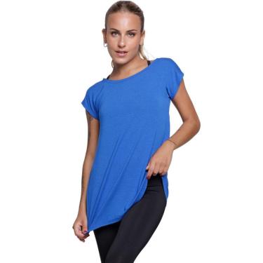 Imagem de Blusa Marcela Fitness Lisa Vekyo Manga Curta Treino Feminina-Feminino