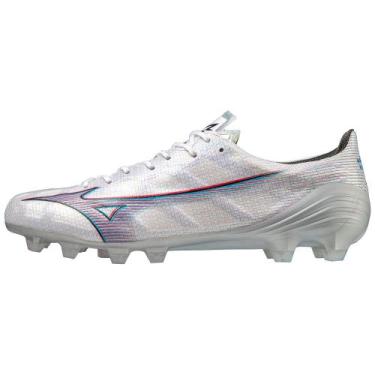 Imagem de Chuteira de Campo Masculina Mizuno Alpha Japan, Branco, 40