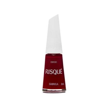 Imagem de Esmalte Cremoso Gabriela 8ml - Risqué - Risque, Vermelho, 8ml