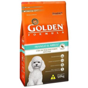 Imagem de Ração Golden Fórmula Mini Bits Cães Adultos Raças Pequenas Sabor Frang