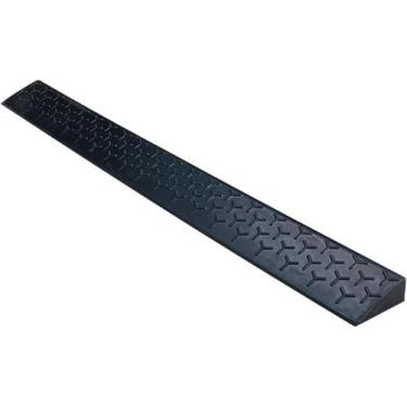 Imagem de Rampas de meio-fio de borracha sólida para entrada de automóveis, 1 a 7 cm de altura para serviços pesados ​​Rampa de carga Rampas para rampas de carros Rampas de movimentação portáteis para