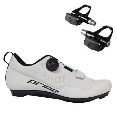 Imagem de Sapatilha Speed Ciclismo Absolute Prime 5 + Pedal Wellgo R096B-Unissex