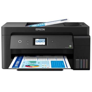 Imagem de Impressora Multifuncional Epson EcoTank L14150 - Tanque de Tinta Colorida, formato até A3+ Wi-Fi , USB, Bivolt