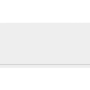 Imagem de Painel Parede Mdf Autocolante Modular 90cm para Cabeceira Solteiro ou Rack Tv Lambri Branco