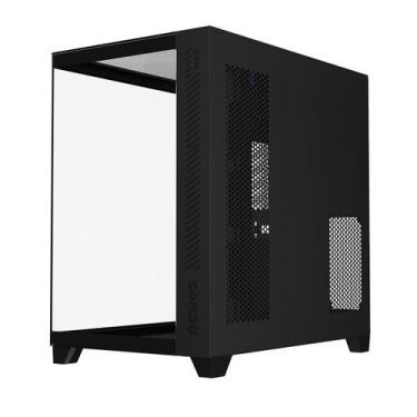 Imagem de Gabinete Gamer Forcefield Max Black Vulcan - PCYES