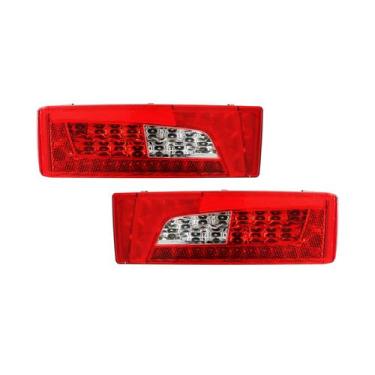 Imagem de Par Lanterna Traseira Led Scania Streamline S4 S5 S6 13/ 24v - IVA