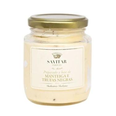 Imagem de Manteiga Fresca Com Trufas Negras Savitar 160 Gr