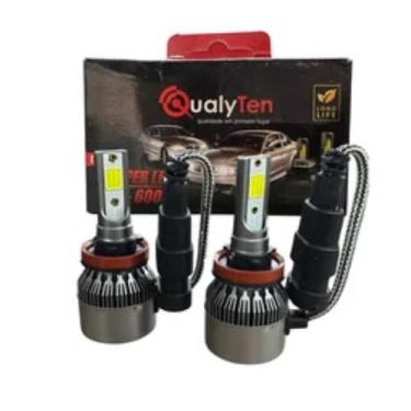 Imagem de Kit Lâmpada H4 Super LED 6000K 3000 Lumens 12V Par - QUALYTEN