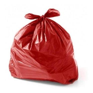 Imagem de Saco De Lixo 20lts Vermelho Comum Pct C/100 Un - Higipack