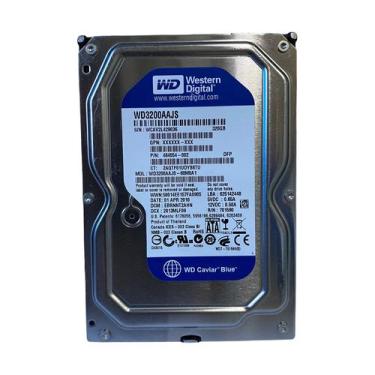 Imagem de Hd Western Digital Blue 320gb Sata 3.5 Modelo Wd3200aajs