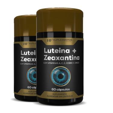 Imagem de 2X LUTEINA 20MG + ZEAXANTINA 3MG VITAMINA A C E COBRE-Unissex
