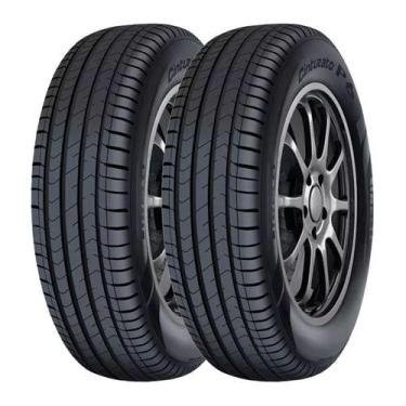 Imagem de Kit 2 Pneus Pirelli Aro 15 185/65R15 Cinturato P6 88H Polo