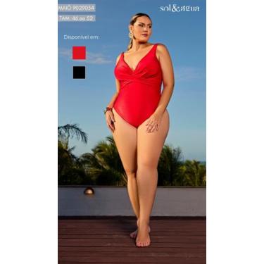 Imagem de Maio plus liso cruzado sol e agua, Vermelho, 48