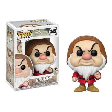 Imagem de Pop! Funko Zangado Grumpy 345  Disney  Branca De Neve - Funko Inc.