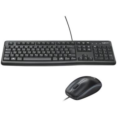 Imagem de Kit - Teclado e Mouse Logitech MK120 C/FIO