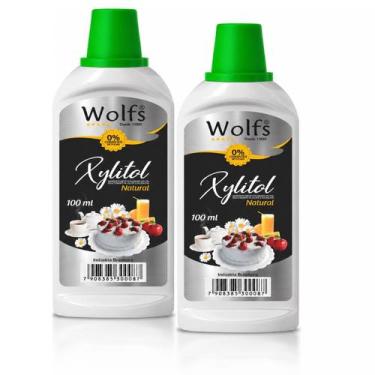 Imagem de Adoçante Xylitol Natural Liquido 100ml Wolfs, 2