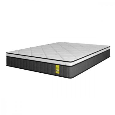 Imagem de Colchao Queen 158x198x32 Supreme Firm Mola Ensacada Cinza Apolospuma