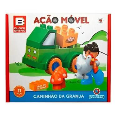 Imagem de Caminhão Da Granja Block Brinq - Polibrinq BM012