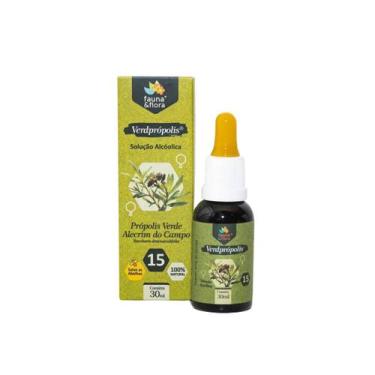 Imagem de Suplemento Alimentar Própolis Verde Solução Álcool 15% 30ml - Fauna e 