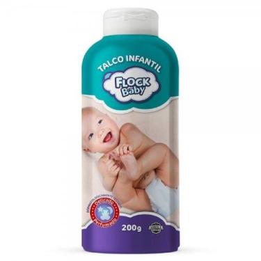 Imagem de Talco Infantil Flock Baby Perfumado 200g