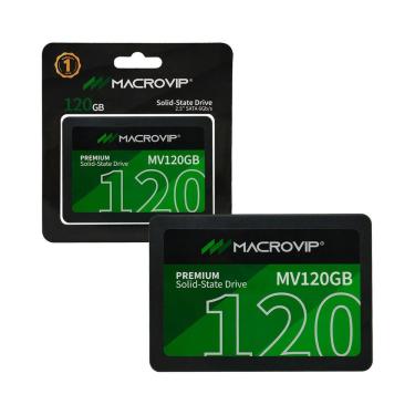 Imagem de Ssd 120gb Macrovip, Sata 3 (6gb-s), 2.5", Leitura 520mb-s, Gravação 450mb-s - Mv120gb