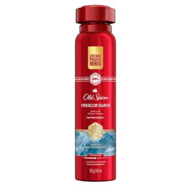 Imagem de Desodorante Antitranspirante Aerossol Old Spice Frescor Suave 250ml