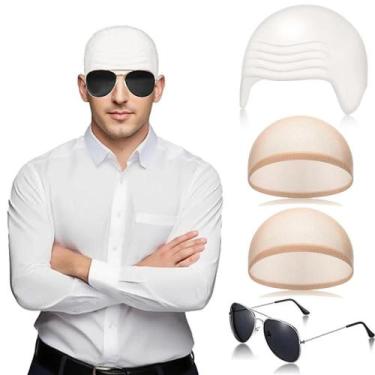 Imagem de Conjunto De Toucas Para Calvície Masculinas E Femininas, 4 Peças, Touc