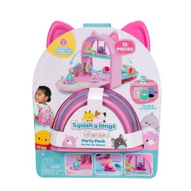 Imagem de Playset Mochila Squish A Longs - Squishmallows - Sunny Brinquedos