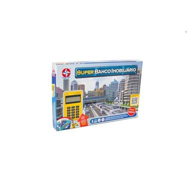 Imagem de Jogo Super Banco Imobiliário Brinquedos Estrela, Multicores