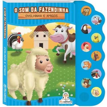Imagem de O Som da Fazendinha Ovelhinha e Amigos  Livro Sonoro Infantil Interati