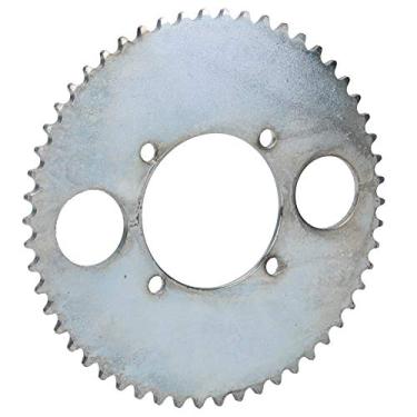 Imagem de Roda dentada de metal, corrente de dentes de resistência ao desgaste 54 para peças de modificação de bicicletas elétricas